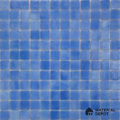 Mosaic Floor & Wall Tile TL 10693 | 317.6 x 317.6 mm (Chip Size 25x25 mm) Glossy Finish Glass Tile - 5 mm | Suitable For Outdoor, Swimming Pool Area