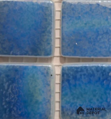 Mosaic Floor & Wall Tile TL 10692 | 317.6 x 317.6 mm (Chip Size 25x25 mm) Glossy Finish Glass Tile - 5 mm | Suitable For Outdoor, Swimming Pool Area
