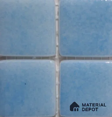 Mosaic Floor & Wall Tile TL 10691 | 317.6 x 317.6 mm (Chip Size 25x25 mm) Glossy Finish Glass Tile - 5 mm | Suitable For Outdoor, Swimming Pool Area