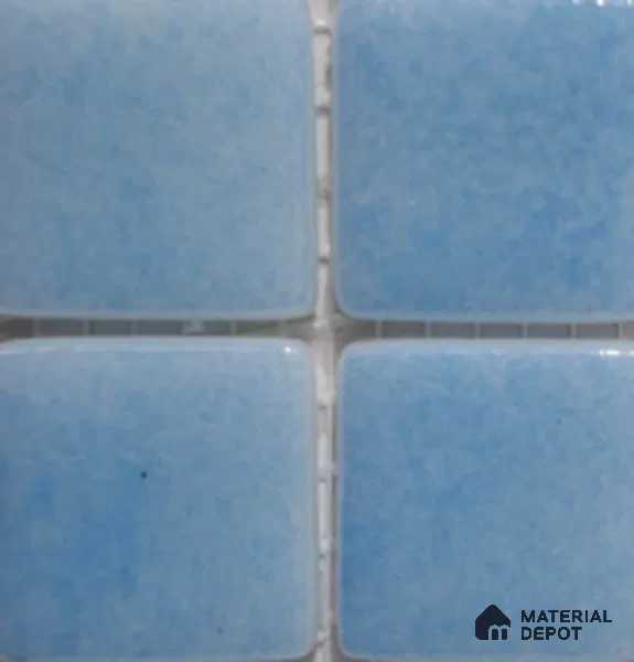 Mosaic Floor & Wall Tile TL 10691 | 317.6 x 317.6 mm (Chip Size 25x25 mm) Glossy Finish Glass Tile - 5 mm | Suitable For Outdoor, Swimming Pool Area