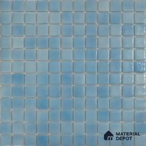 Mosaic Floor & Wall Tile TL 10691 | 317.6 x 317.6 mm (Chip Size 25x25 mm) Glossy Finish Glass Tile - 5 mm | Suitable For Outdoor, Swimming Pool Area