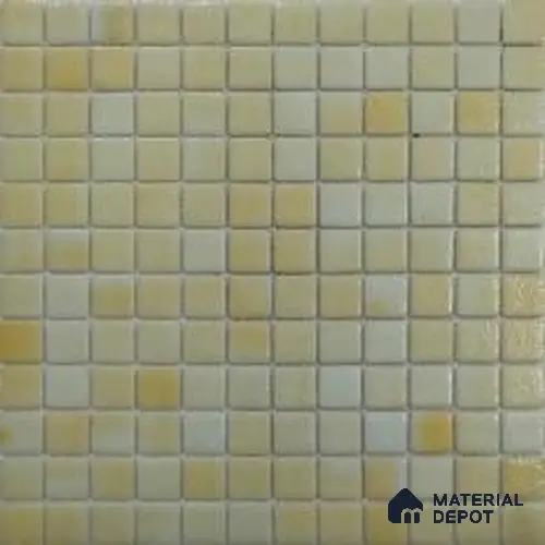 Mosaic Floor & Wall Tile TL 10695 | 317.6 x 317.6 mm (Chip Size 25x25 mm) Glossy Finish Glass Tile - 5 mm | Suitable For Outdoor, Swimming Pool Area
