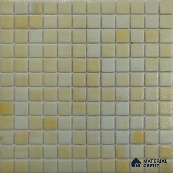 Mosaic Floor & Wall Tile TL 10695 | 317.6 x 317.6 mm (Chip Size 25x25 mm) Glossy Finish Glass Tile - 5 mm | Suitable For Outdoor, Swimming Pool Area