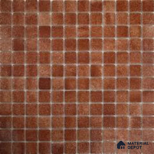 Mosaic Floor & Wall Tile TL 10697 | 317.6 x 317.6 mm (Chip Size 25x25 mm) Glossy Finish Glass Tile - 5 mm | Suitable For Outdoor, Swimming Pool Area
