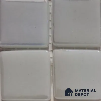 Mosaic Floor & Wall Tile TL 10699 | 317.6 x 317.6 mm (Chip Size 25x25 mm) Glossy Finish Glass Tile - 5 mm | Suitable For Outdoor, Swimming Pool Area