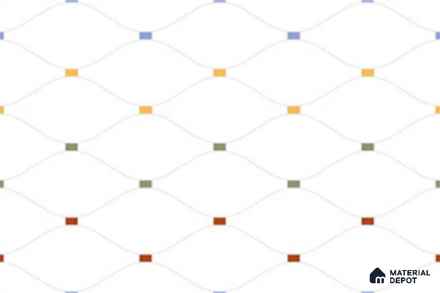 Stone Look Tile TL 09652 C 18x12 inch Glossy Finish Ceramic Tile - 8 mm