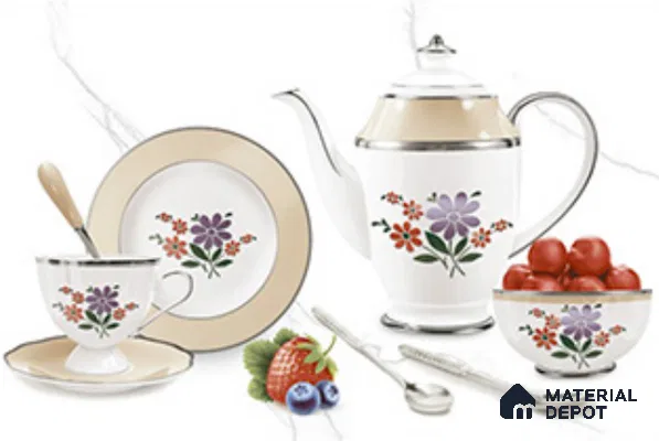 Highlighter Look  Tile TL 09653 18x12 inch Glossy Finish Ceramic Tile - 8 mm