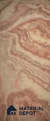 Multi Colour Marble Look Alabaster Sheet/Panel 8 ft x 4 ft - 6 mm | PN 05871 (MN 937) | Suitable for Pooja Room, Feature Wall, Ceiling & Reception | Width is Subjected to 5% Variation