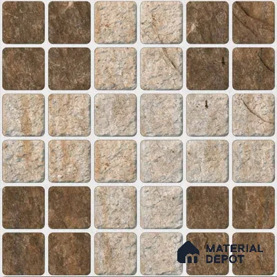 Stone Look  Tile TL 09661 12x12 inch Matte Finish Vitrified Tile - 8 mm | Please Expect a Slight Variation of Pattern