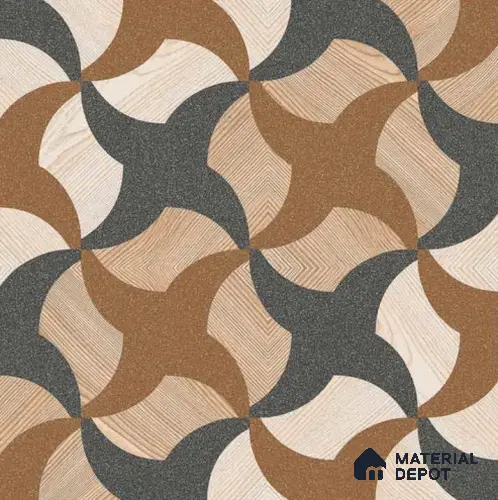 Stone Look Tile TL 09658 12x12 inch Matte Finish Vitrified Tile - 9 mm | Please Expect a Slight Variation of Pattern