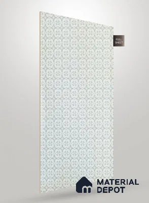 Patterned Look Matty Crystal Z+ 2226 8 ft x 4 ft Matte Finish Decorative Laminate - 1.25 mm | Suitable for Bedroom, TV Unit, Wardrobe