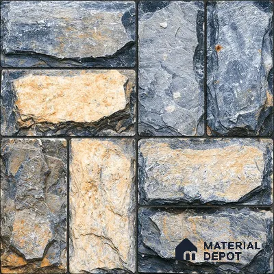 TL 08741 Multi Colour 1.31 ft x 1.31 ft Matte Finish Vitrified Floor Tile - 11 mm | Pattern Alignment May Vary | 2-3 mm Spacer is Mandatory