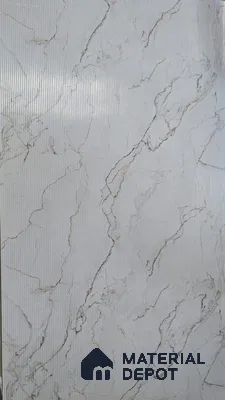 Marble Fluted LM 23428 8 ft x 4 ft Texture Finish Decorative Laminate - 1 mm | Suitable for TV Unit,Wardrobe, Kitchen Cabinets
