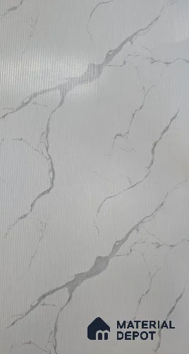 Marble Fluted LM 23421 8 ft x 4 ft Texture Finish Decorative Laminate - 1 mm | Suitable for TV Unit,Wardrobe, Kitchen Cabinets