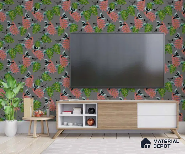 PAK005-4 | Modern Series Nature Look 40 inches Canvas Paper (Customized Size Wallpaper)