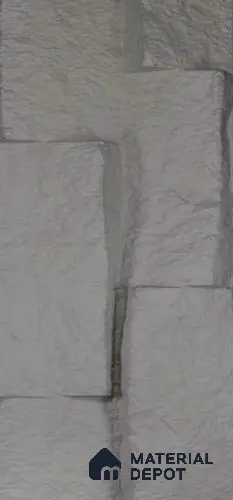 Grey PU Stone Panel 8 ft x 1.5 ft Greek Stone Series | PN 05864 CO Urban Slate Interior Grade PU Stone Panel | Thickness Varies from 75 mm - 85 mm | Width is Subjected to 5% Variation