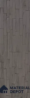 Grey PU Stone Panel 3.8 ft x 1 ft Mosaic Strips Series | PN 06154 AP Mist Brick Exterior Grade PU Stone Panel | Thickness Varies from 25 mm - 30 mm | Width is Subjected to 5% Variation