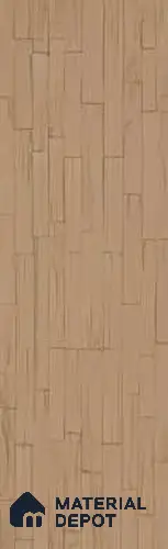 Beige PU Stone Panel 3.8 ft x 1 ft Mosaic Strips Series | PN 05864 AL Earth Stone Interior Grade PU Stone Panel | Thickness Varies from 25 mm - 30 mm | Width is Subjected to 5% Variation