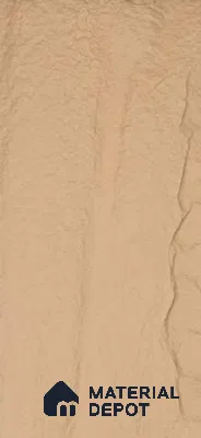 Beige PU Stone Panel 4 ft x 2 ft Vienna Stone Series | PN 06154 J Earth Stone Exterior Grade PU Stone Panel | Thickness Varies from 25 mm - 35 mm | Width is Subjected to 5% Variation