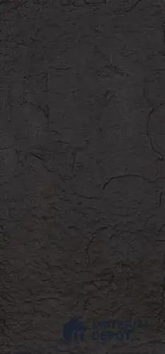 Black PU Stone Panel 4 ft x 2 ft Berlin Stone Series | PN 05864 Z Forge Rock Interior Grade PU Stone Panel | Thickness Varies from 20 mm - 25 mm | Width is Subjected to 5% Variation
