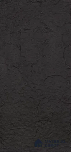 Black PU Stone Panel 4 ft x 2 ft Berlin Stone Series | PN 06154 Z Forge Rock Exterior Grade PU Stone Panel | Thickness Varies from 20 mm - 25 mm | Width is Subjected to 5% Variation