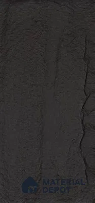 Black PU Stone Panel 4 ft x 2 ft Vienna Stone Series | PN 06154 L Forge Rock Exterior Grade PU Stone Panel | Thickness Varies from 25 mm - 35 mm | Width is Subjected to 5% Variation