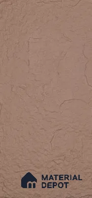 Brown PU Stone Panel 4 ft x 2 ft Berlin Stone Series | PN 06154 Y Dune Stone Exterior Grade PU Stone Panel | Thickness Varies from 20 mm - 25 mm | Width is Subjected to 5% Variation