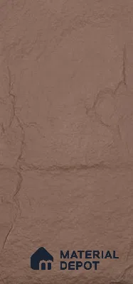 Brown PU Stone Panel 4 ft x 2 ft Madrid Stone Series | PN 06154 R Dune Stone Exterior Grade PU Stone Panel | Thickness Varies from 25 mm - 35 mm | Width is Subjected to 5% Variation