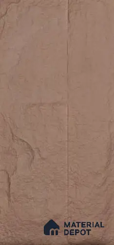 Brown PU Stone Panel 4 ft x 2 ft Manton Stone Series | PN 06154 BH Dune Stone Exterior Grade PU Stone Panel | Thickness Varies from 65 mm - 75 mm | Width is Subjected to 5% Variation