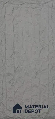 Grey PU Stone Panel 4 ft x 2 ft Japanese Stone Series | PN 05864 CW Urban Slate Interior Grade PU Stone Panel | Thickness Varies from 75 mm - 85 mm | Width is Subjected to 5% Variation