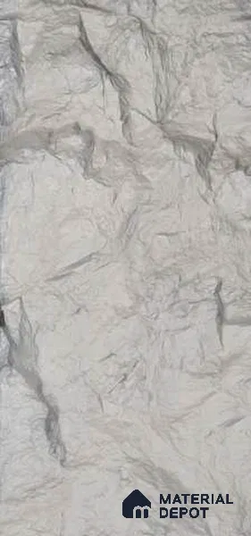 Cement grey PU Stone Panel 4 ft x 2 ft Turkey Stone Series | PN 06154 CH Urban Slate Exterior Grade PU Stone Panel | Thickness Varies from 75 mm - 85 mm | Width is Subjected to 5% Variation