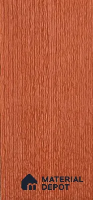 Pumpkin Orange PU Stone Panel 4 ft x 2 ft Flowing Water Series | PN 05864 AQ Canyon Clay Interior Grade PU Stone Panel | Thickness Varies from 25 mm - 35 mm | Width is Subjected to 5% Variation