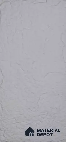Ice White PU Stone Panel 4 ft x 2 ft Berlin Stone Series | PN 06154 W Frost Stone Exterior Grade PU Stone Panel | Thickness Varies from 20 mm - 25 mm | Width is Subjected to 5% Variation