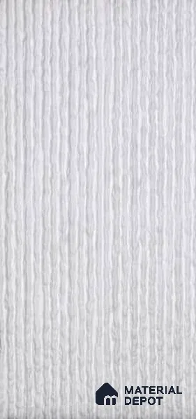 Ice White PU Stone Panel 4 ft x 2 ft Flowing Water Series | PN 05864 AR Frost Stone Interior Grade PU Stone Panel | Thickness Varies from 25 mm - 35 mm | Width is Subjected to 5% Variation