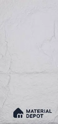 Ice White PU Stone Panel 4 ft x 2 ft Madrid Stone Series | PN 06154 P Frost Stone Exterior Grade PU Stone Panel | Thickness Varies from 25 mm - 35 mm | Width is Subjected to 5% Variation