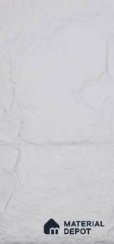 Ice White PU Stone Panel 4 ft x 2 ft Madrid Stone Series | PN 05864 P Frost Stone Interior Grade PU Stone Panel | Thickness Varies from 25 mm - 35 mm | Width is Subjected to 5% Variation
