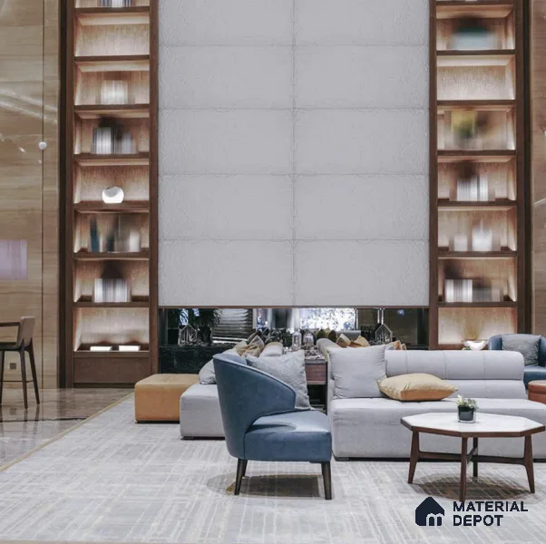 Ice White PU Stone Panel 4 ft x 2 ft Madrid Stone Series | PN 06154 P Frost Stone Exterior Grade PU Stone Panel | Thickness Varies from 25 mm - 35 mm | Width is Subjected to 5% Variation