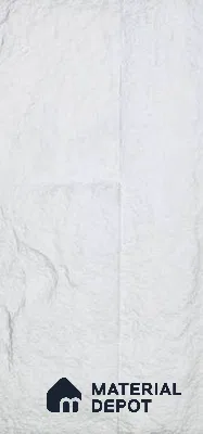 Ice White PU Stone Panel 4 ft x 2 ft Manton Stone Series | PN 05864 BF Frost Stone Interior Grade PU Stone Panel | Thickness Varies from 65 mm - 75 mm | Width is Subjected to 5% Variation