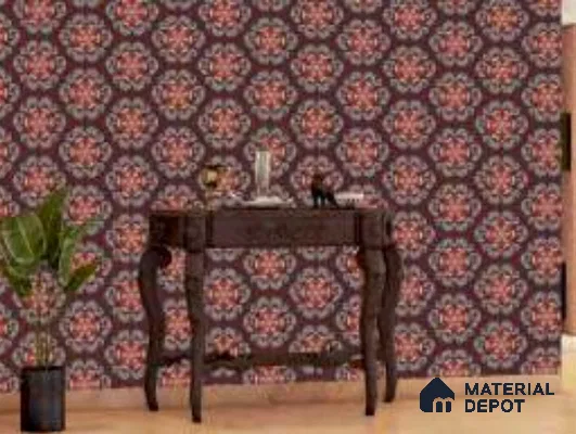 PDK004-1 | Traditional Series Patterned Look 40 inches Sandblast Paper (Customized Size Wallpaper)