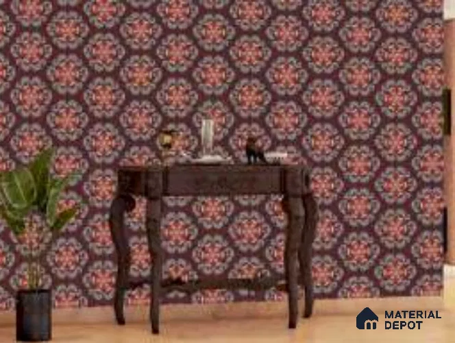 PDK004-1 | Traditional Series Patterned Look 40 inches Sandblast Paper (Customized Size Wallpaper)