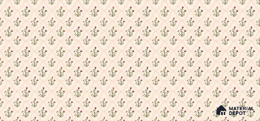 Prismatic Hand-Drawn Geometric Petals Wallpaper Crafted for Modern Textile Patterns | WP 05268 B Non Woven | 150 GSM WP01MTF Paper | (MOQ = 30 Sq. Ft.)