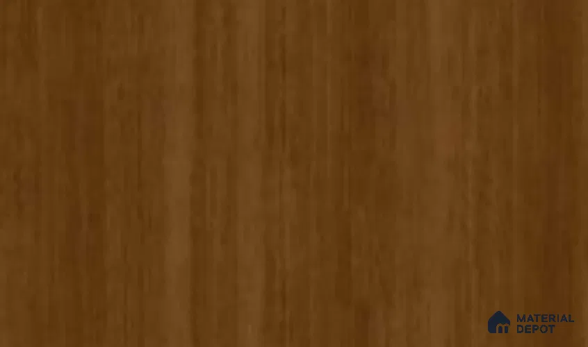 Brown Wooden 6 Flute Louver PN 06464 F (Golden Oak) 10 ft x 10 inch PVC Panel - 1 mm | Suitable for Feature Wall, TV Unit & Living Room | Width is Subjected to 5% Variation