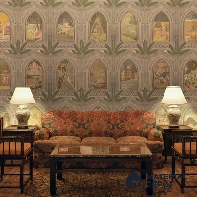 Ramayan- Luxury Wallpaper for Living and Pooja Rooms Canvas (Customized Size Wallpaper)