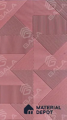 Duco Paintable Rose Maze Geoline 8 ft x 4 ft CNC Made HDHMR Panel - 17 mm