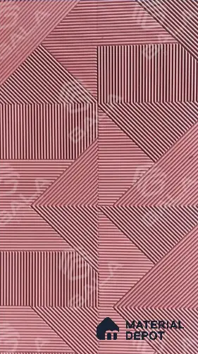 Duco Paintable Rose Maze Geoline 8 ft x 4 ft CNC Made HDHMR Panel - 17 mm