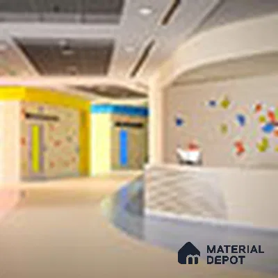 S009 Cream 8.17 ft x 2.49 ft Solid Surface Corian - 6 mm