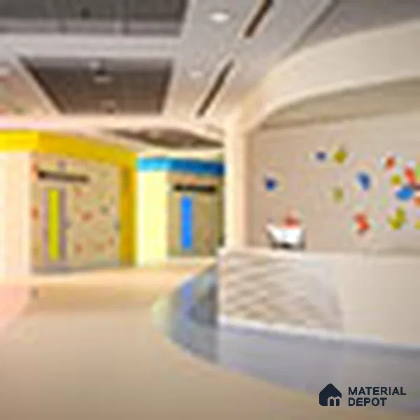 S009 Cream 8.17 ft x 2.49 ft Solid Surface Corian - 6 mm