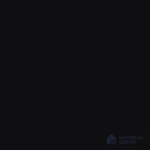 S022 Black 8.17 ft x 2.49 ft Solid Surface Corian - 6 mm