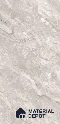 TL 08619 Silver 4 ft x 2 ft Glossy Finish Vitrified Floor & Wall Tile - 9 mm