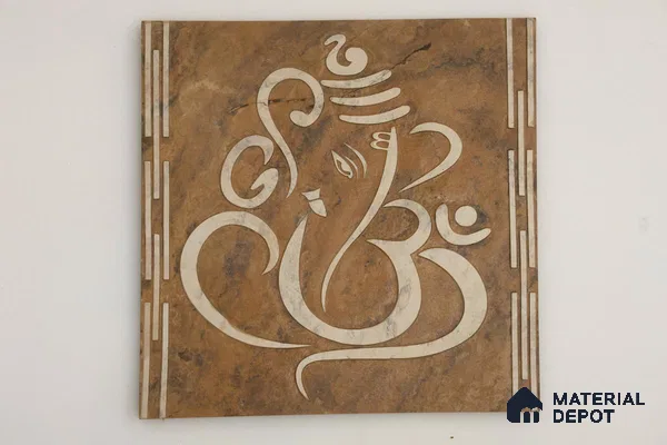 WL 00401 Slate Ganesha 300 x 300 mm Natural Stone Wall Cladding |  Stone is a Natural Product, Please Expect Variation in Shades